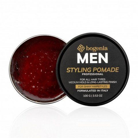 Чоловіча помада для волосся Bogenia Man Hair Styling Clay BG450 №002, 100 г 4823124406086 фото
