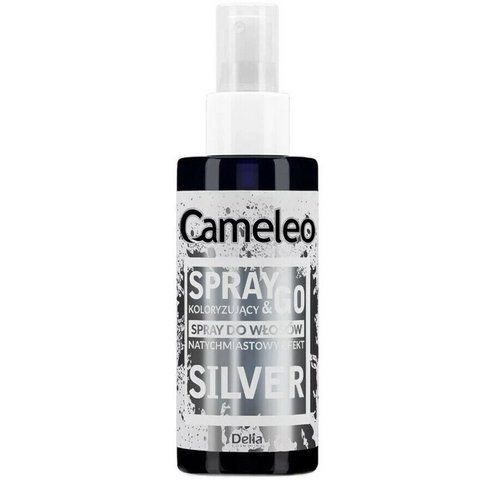 Оттеночный спрей для волос Delia Cameleo Spray&Go Серебряный 150 мл 5901350490327 фото