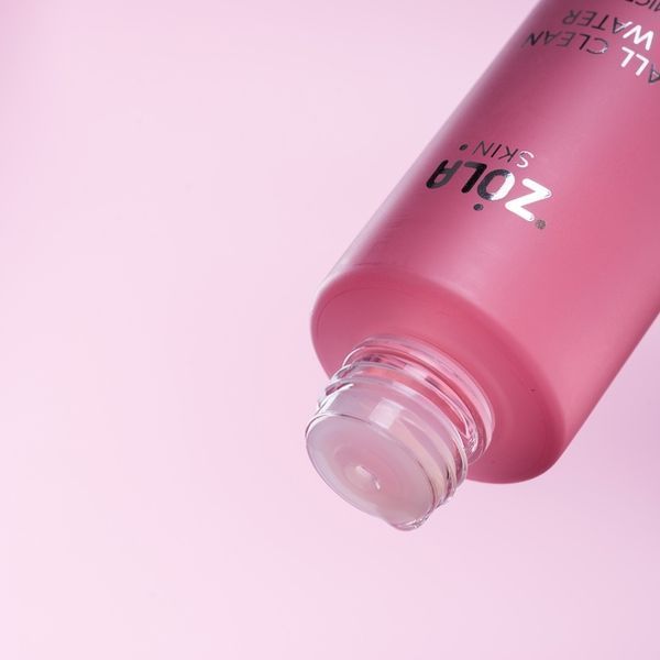 Міцелярна вода ZOLA Micellar Nourishing Water All Clean Water з екстрактом центелли азіатської та гіалуроновою кислотою 170 мл 4820227161706 фото