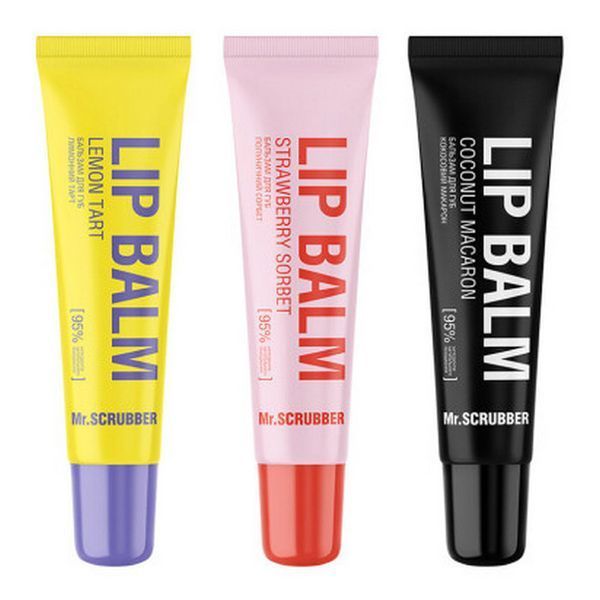 Бальзам для губ з ароматом полуничного сорбету Mr.SCRUBBER Lip Balm Strawberry Sorbet, 10 мл 4820200420776 фото