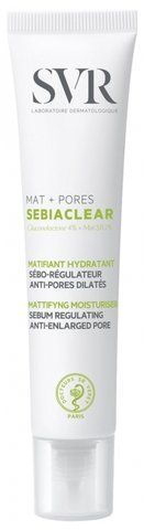 Матуючий флюїд для регуляції секреції шкірних залоз SVR Sebiaclear Mat+Pores 40мл SVR0953 фото