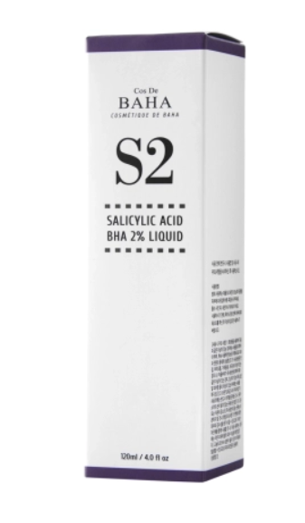 Есенція відлущуюча для проблемної шкіри Cos de Baha Salicylic Acid 2% Liquid 120ml 8809240318232 фото