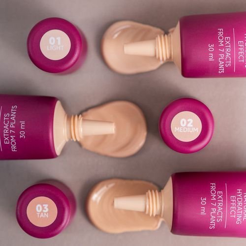Тональная основа ZOLA Nude Skin 01 Light 30 мл 4820227162246 фото