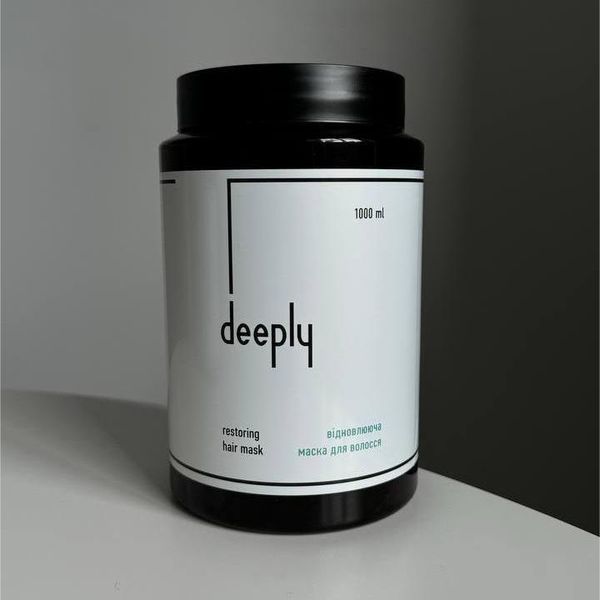 Восстанавливающая маска для волос Deeply Restoring Hair Mask, 1000 мл 4821302198842 фото
