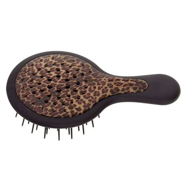 Щітка для волосся Janeke Superbrush Mini леопардова з чорним 8006060654759 фото