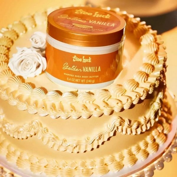 Баттер для тела Tree Hut Golden Vanilla Whipped Body Butter 240 г 075371015267 фото
