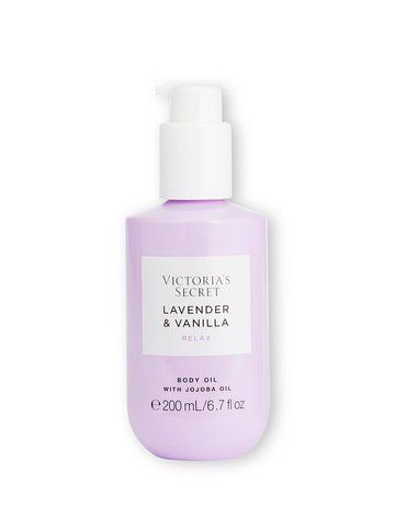 Масло для тела Victoria's Secret Lavender & Vanilla Relax Body Oil 200 мл 667557382487 фото