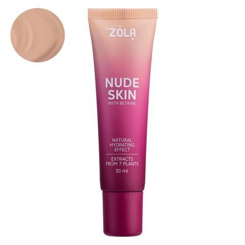 Тональная основа ZOLA Nude Skin 02 Medium 30 мл 4820227162253 фото