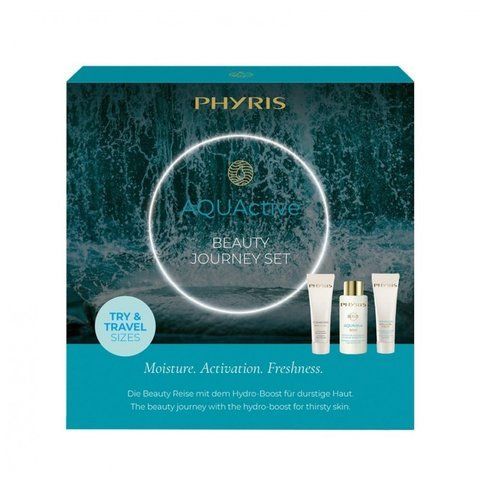 Набор AQUA Active Phyris (IQ гель для очистки 20 мл + Somi Спрей 30 мл + легкий крем Hyaluron 20 мл) 4043842369412 фото