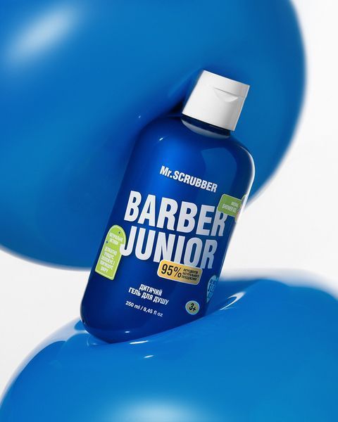 Детский гель для душа для мальчиков Mr.SCRUBBER Barber Junior Shower Gel, 250 мл 4823109703612 фото