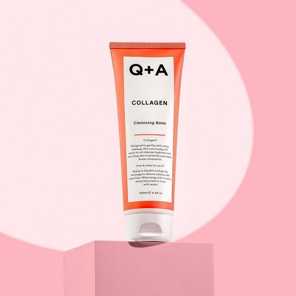 Очищающий бальзам для лица Q+A Collagen Cleansing Balm с коллагеном 125 мл 5061066470560 фото