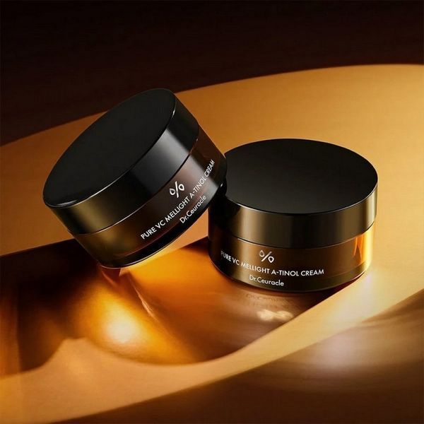 Двойной крем для лица Dr.Ceuracle Pure Vc Mellight A-Tinol Cream с витамином С, ретинолом и керамидами 70 г 8806133616833 фото