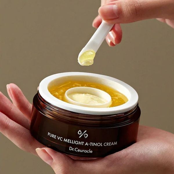 Двойной крем для лица Dr.Ceuracle Pure Vc Mellight A-Tinol Cream с витамином С, ретинолом и керамидами 70 г 8806133616833 фото