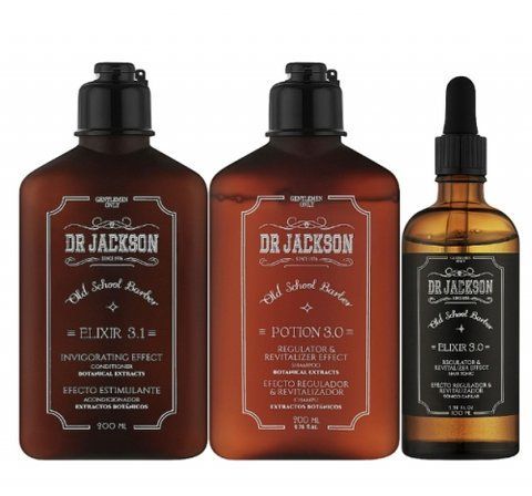Набір проти випадання волосся - Dr Jackson The Ritual Anti-Hair Loss Men Pack 8422037023487 фото