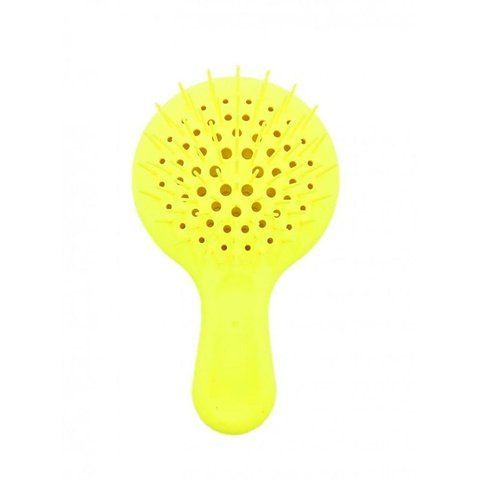 Расческа для волос - Janeke Superbrush Mini, ярко желтая 8006060639473 фото