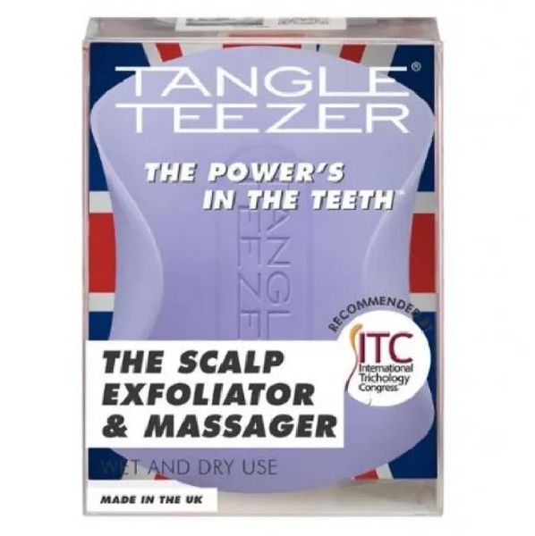 Щетка для массажа головы Tangle Teezer The Scalp Exfoliator and Massager Lavender Lite 5060630043926 фото