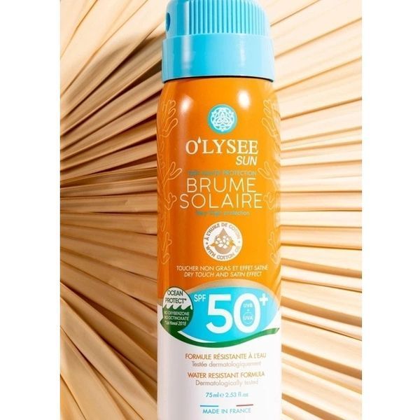 Солнцезащитный спрей для тела O'lysee Sun Brume Solaire SPF50+ Spray 75 мл 3520710010795 фото