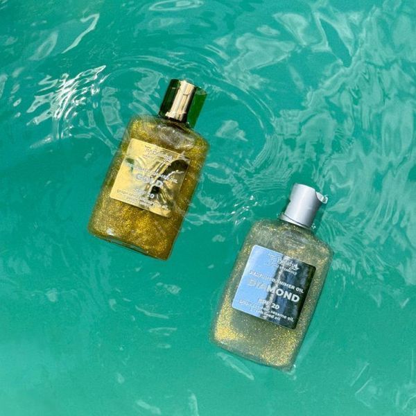 Сонцезахисна суха парфумована сяюча олія для тіла Top Beauty Diamond Perfumed Shimer Oil SPF 20 100 мл 2000000115368 фото