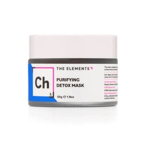 Маска для лица детокс с активированным углем The Elements Purifying Detox Mask 50 г 5060486263523 фото
