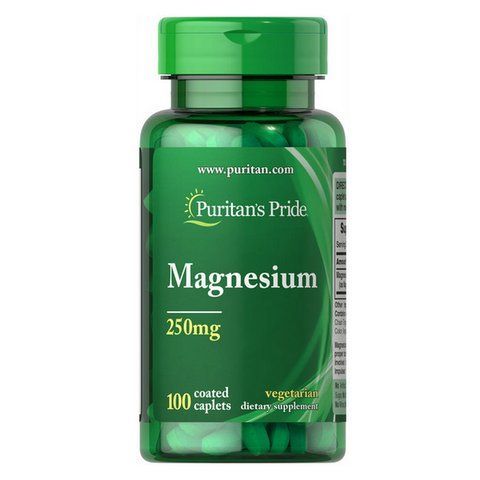 Магній Puritan's Pride Magnesium 250 mg, 100 капсул 074312158308 фото
