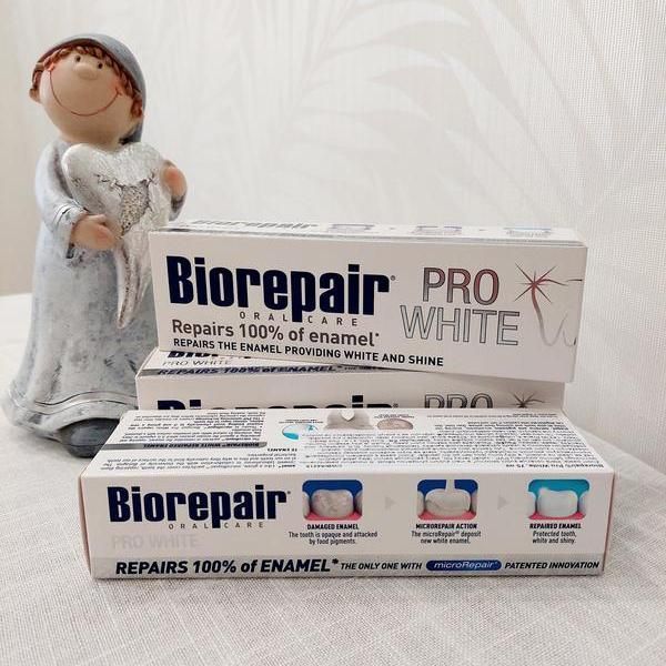 Зубная паста Biorepair Pro White Отбеливание и защита 75 мл 8017331054215 фото