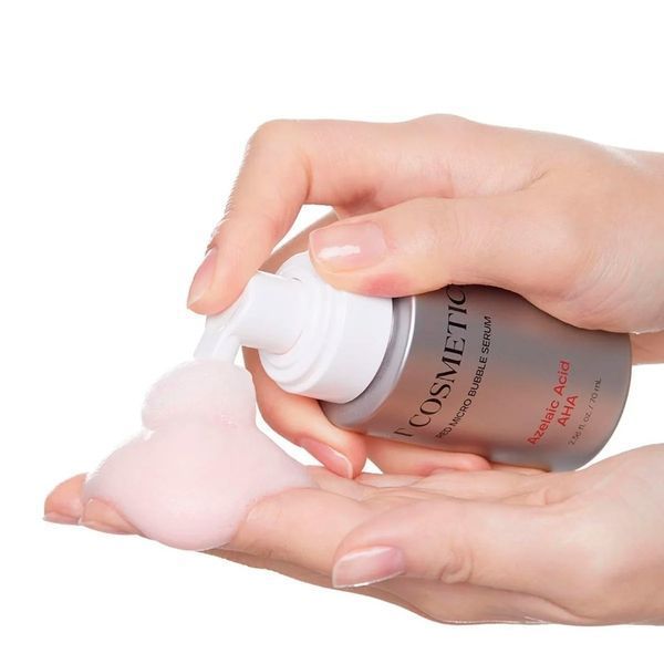 Микропенная сыворотка для лица с азелаиновой кислотой VT Cosmetics Az AHA Red Micro Bubble Serum 70 мл 8803463013318 фото