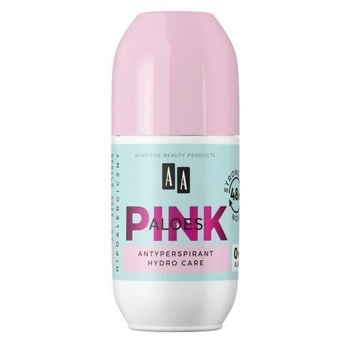 Антиперспірант кульковий AA Aloes Pink Hydro Care Roll-On Antyperspirant 50 мл 5900116093024 фото