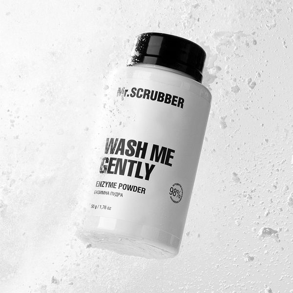 Энзимная пудра Mr.SCRUBBER Wash Me Gently Enzyme Powder, 50 г 4823109704916 фото