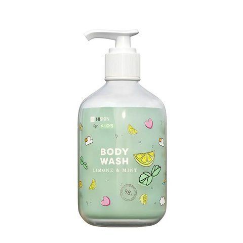 Детский гель для душа HiSkin Kids BODY с ароматом лимон и мята 400 мл 5907775547585 фото