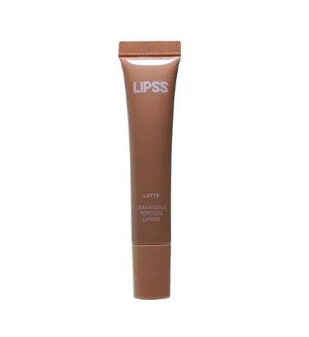 Блиск для губ Lipss бежевий аромат лате, 8 мл 761241242951068 фото
