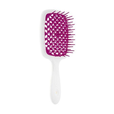 Щітка Janeke Superbrush Біла середина фуксія 8006060599647 фото