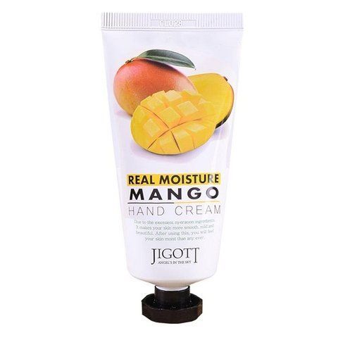 Зволожуючий крем для рук із екстрактом манго Jigott Real Moisture Mango Hand Cream, 100 мл 8809344970367 фото