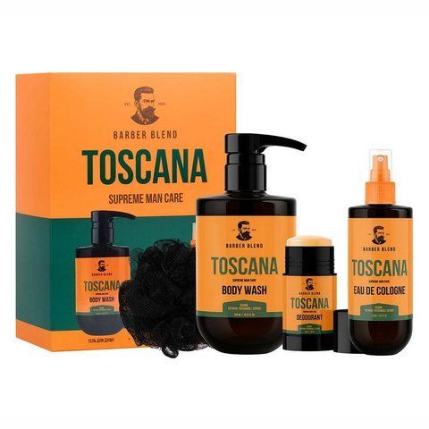 Подарунковий набір для чоловіків Barber Blend Toscana 4820200418056 фото