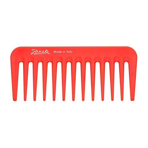 Гребінець Janeke MINI SUPERCOMB червоного кольору 8006060651796 фото