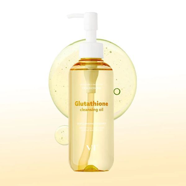 Гидрофильное масло для сияния кожи лица с глутатионом VT Cosmetics Glutathione Glow Cleansing Oil 200 мл 8803463015442 фото