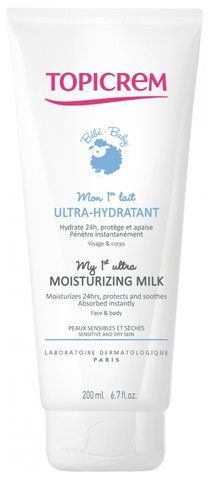 Ультраразлагающее молочко Topicrem Baby My 1st Moisturizing Milk 200 мл TPC03613 фото