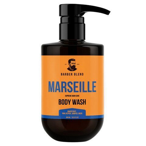Парфумований гель для душу для чоловіків Barber Blend Marseille Body Wash, 500 мл 4823109703131 фото
