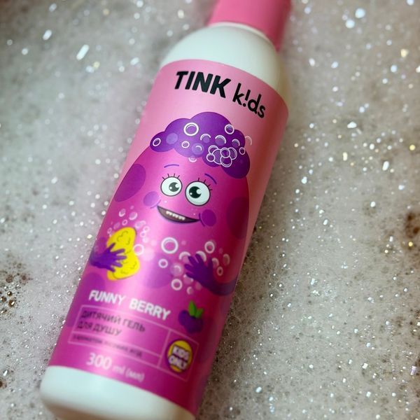 Детский гель для душа Tink kids Funny Berry, 300 мл 4823109410640 фото