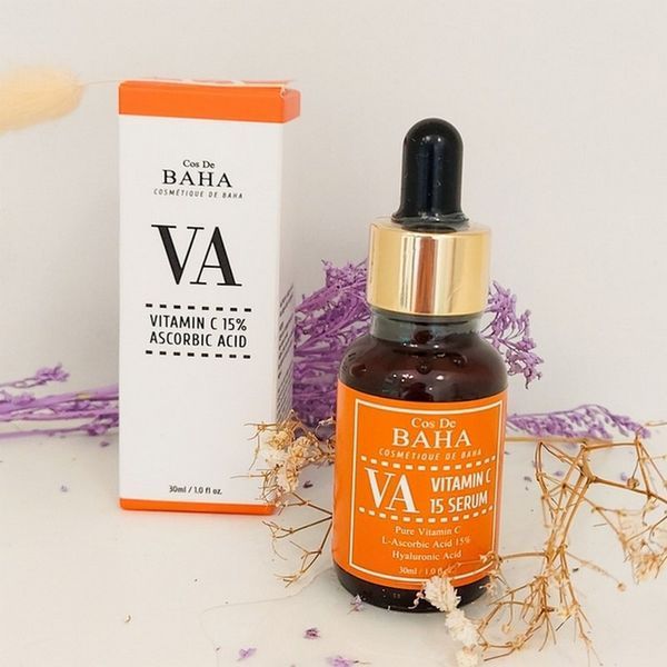 Сироватка для вирівнювання тону з вітаміном C для обличчя Cos de Baha VA Vitamin C 15% Serum, 30 мл 8809240318119 фото