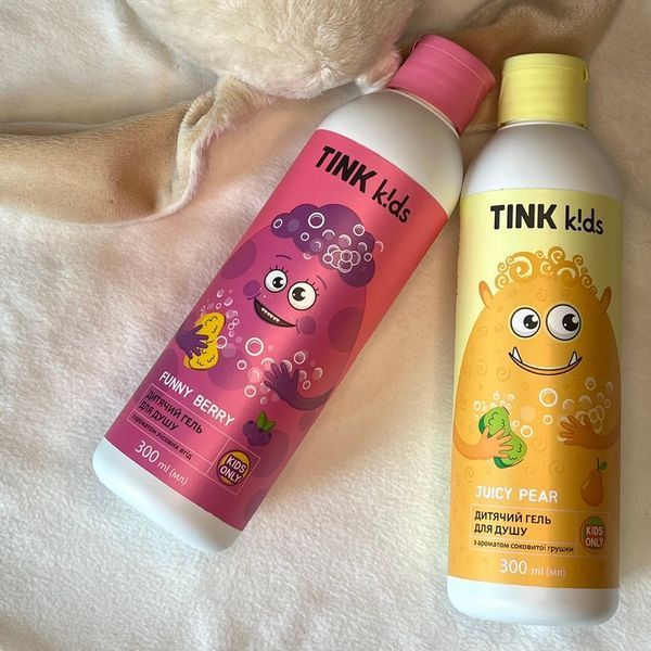 Детский гель для душа Tink kids Funny Berry, 300 мл 4823109410640 фото