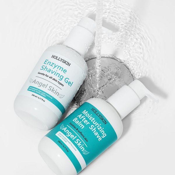 Ензимний гель для гоління HOLLYSKIN Angel Skin Enzyme Shaving Gel 200 мл 4823109704947 фото