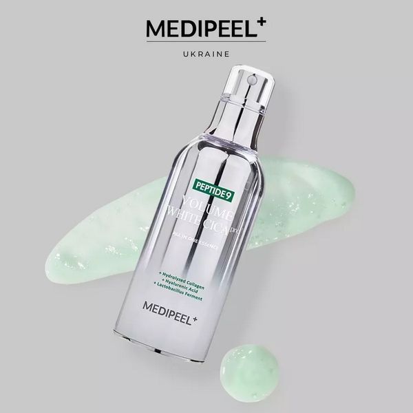 Осветительная кислородная эссенция для лица с центеллой Medi-Peel Peptide9 Volume White Cica Essence Pro, 100 мл 8809941820416 фото