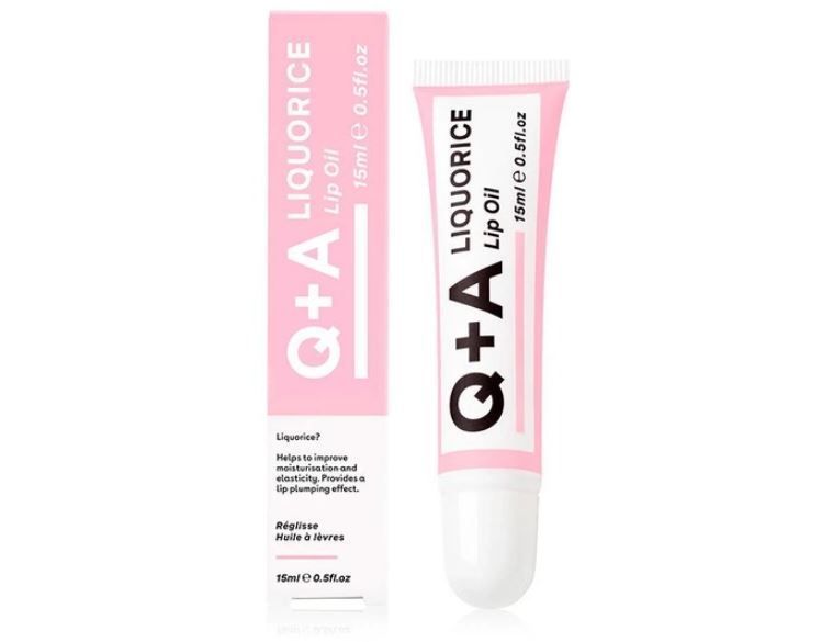 Олія для губ з лакрицею Q+A Liquorice Lip Oil 15мл 742271477203 фото