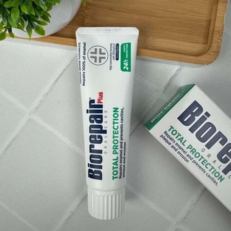 Зубна паста Biorepair Advanced Total Protection Plus Професійний захист та відновлення 75 мл 8017331092231 фото