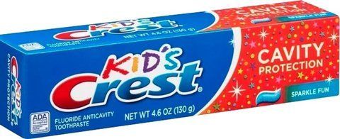 Детская зубная паста Crest Kid's Cavity Protection Sparkle Fun 130 г 037000003823 фото