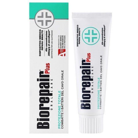 Зубная паста Biorepair Advanced Total Protection Plus Профессиональная защита и восстановление 75 мл 8017331092231 фото