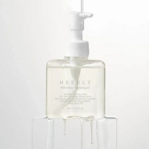 М'яка олія для глибокого очищення шкіри Needly Mild Deep Cleansing Oil, 240 мл 8809455420928 фото