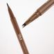 Лайнер для бровей ZOLA х Makarevich Eyebrow Liner Light Brown с квадро-кистью светло-коричневый 4820227161614 фото 8