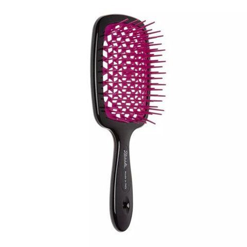 Щетка Janeke Superbrush Small Черная, фуксия 8006060650010 фото