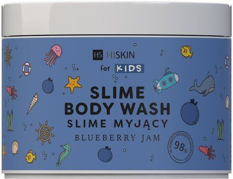 Детское желе для ванн Hiskin Kids Slime Body Wash Blueberry Jam 150 мл 5905359804819 фото